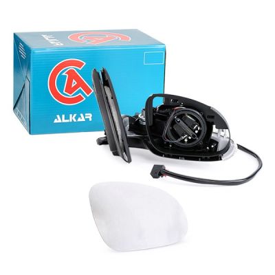 ALKAR Sivupeilit Oikea 6128128 Ulkopeilit,Ulkopeili VW,Golf V Schrägheck (1K1),Golf V Variant (1K5)