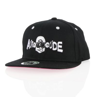 AUTODUDE® SnapBack CAP -lippalakki, Aikuisten - Musta