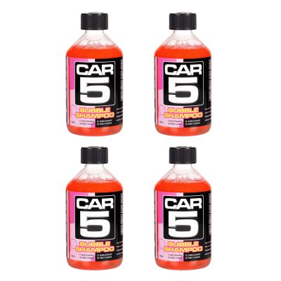 Autoshampoo CAR5 Bubble Shampoo, 4 x 500 ml