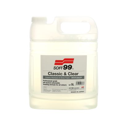 Autoshampoo Soft99 Classic&Clear Shampoo&Snow Foam, 5000 ml