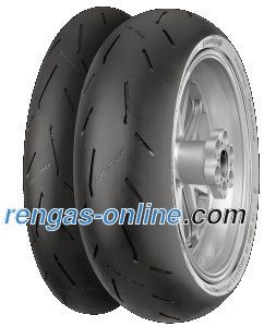 Continental ContiRaceAttack 2 ( 180/60 ZR17 TL 75W takapyörä, M/C, kumiseos SOFT )