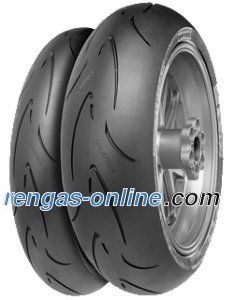 Continental ContiRaceAttack Comp. ( 160/60 ZR17 TL 69W takapyörä, M/C, kumiseos keski )