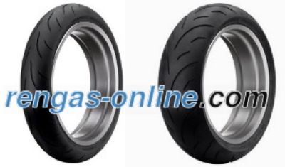 Dunlop Sportmax Qualifier HD ( 180/55 ZR17 TL (73W) takapyörä, M/C )