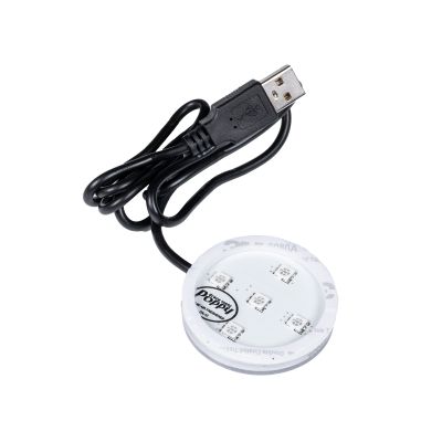 Grace Mate Poppy Punainen LED-valoalusta, USB-liitin