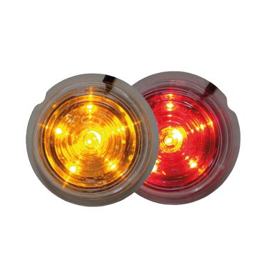 Huomiovalo /Äärivalo Strands Viking 6LED, 12V/24V, Punainen