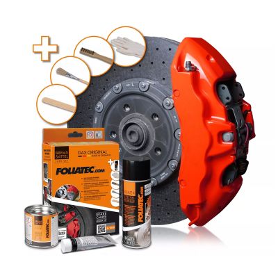 Jarrusatulan maalaussetti Foliatec, Bloody Orange