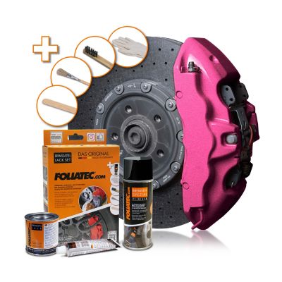 Jarrusatulan maalaussetti Foliatec, Candy Pink Metallic