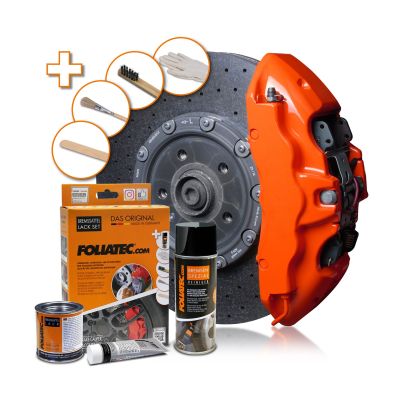 Jarrusatulan maalaussetti Foliatec, Flame Orange