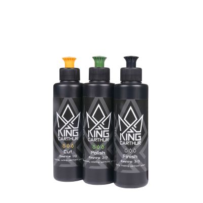 Kiillotusainesetti King Carthur Reshine 3 in 1, 3 x 250 ml
