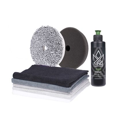 Kiillotussetti King Carthur X Tokya One-Step, Epäkesko, Kiillotussetti 3 (75 mm)