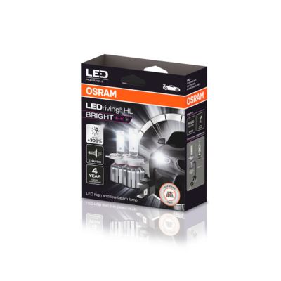 LED-ajovalopolttimot Osram LEDriving HL Bright, H4/H19