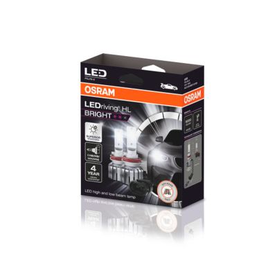 LED-ajovalopolttimot Osram LEDriving HL Bright, H8/H11/H16/H9