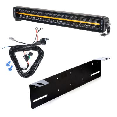 Lisävalo Purelux Black Boost S560 Gen2 - Suora / 56 cm / 200W / Ref. 50, 1 kpl - Täydellinen setti kilvenalustelineellä