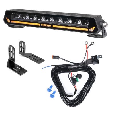 Lisävalo Purelux Panther Aero S300 - Suora / 30 cm / 54W / Ref. 17.5, 1 kpl - Täydellinen setti (Päätykiinnitys)