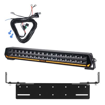 Lisävalo Purelux Panther S540 Gen2 - Suora / 54 cm / 216W / Ref. 50, 1 kpl - Täydellinen setti uppoasennustelineellä