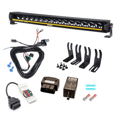 Lisävalosetti Tesla Model Y (2019 - ), Purelux Road Curve C530 Slim -setti (Kaareva)