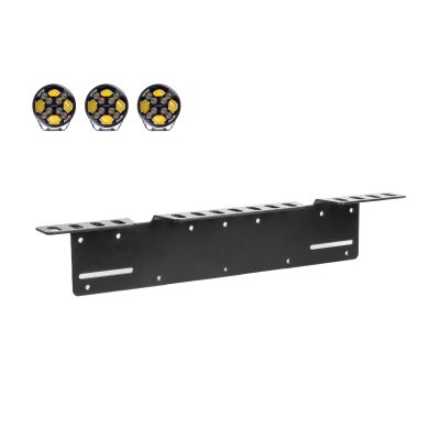 Lisävaloteline EU-kilvelle, Purelux HD, 3 valolle, 1