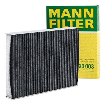 MANN-FILTER Raitisilmasuodatin Aktiivihiilisuodatin CUK 25 003 Sisäilmansuodatin,Suodatin, Sisäilma RENAULT,NISSAN,Kadjar (HA_, HL_)