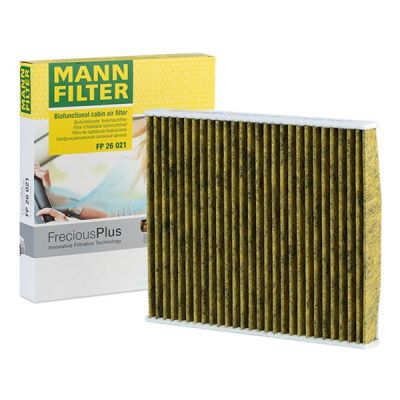 MANN-FILTER Raitisilmasuodatin FreciousPlus Aktiivihiilisuodatin FP 26 021 Sisäilmansuodatin,Suodatin, Sisäilma VW,AUDI,SKODA,POLO (AW1, BZ1)