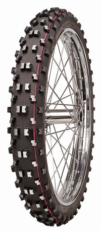 Mitas C-15 ( 90/90-21 TT 54R HA, Rennreifen (kumiseos) Soft Terrain, etupyörä, rot )