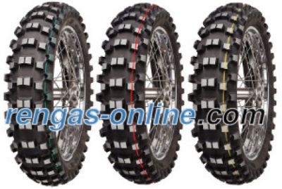 Mitas C-18 ( 120/90-18 TT 65R takapyörä, kumiseos Interm. Terrain, rot )