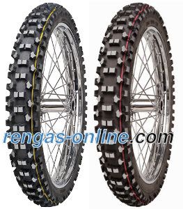 Mitas C-21 ( 80/100-21 TT 51R Rennreifen (kumiseos) Hard Terrain, etupyörä, rot )