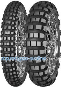 Mitas Enduro Trail XT+ ( 150/70B18 TT/TL 70T takapyörä, M+S-merkintä, kumiseos Dakar, gelb )