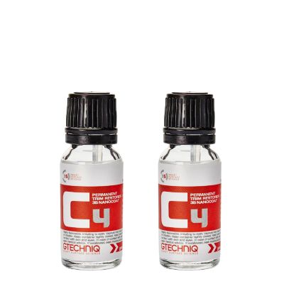 Muovipinnoite Gtechniq C4 Permanent Trim Restorer, 2 x 15 ml
