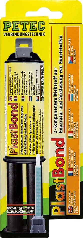 PETEC Korjaussarja, muovipinta Musta 98325