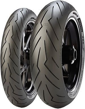 Pirelli Diablo Rosso III ( 120/70 ZR17 TL (58W) M/C, etupyörä )