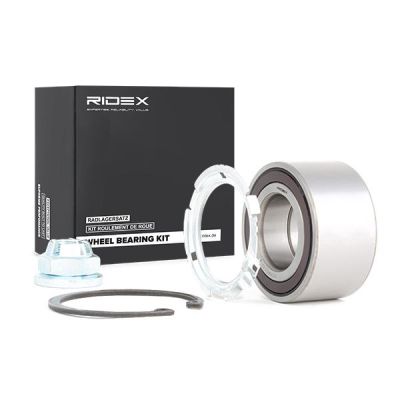 RIDEX Pyöränlaakerit etuakseli molemminpuoleinen 654W0132 Pyöränlaakerisarja MERCEDES-BENZ,RENAULT,NISSAN,CITAN Kasten (415)