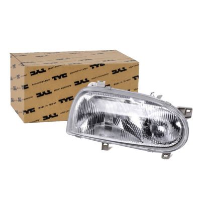 TYC Ajovaloumpio Oikea 20-5017-08-2 Ajovalot,Etuvalot VW,GOLF III (1H1),Golf III Cabrio (1E7),GOLF III Variant (1H5)