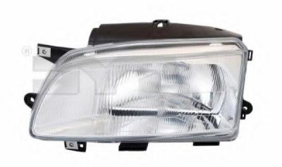 TYC Ajovaloumpio Vasen 20-5514-05-2 Ajovalot,Etuvalot CITROËN,Berlingo / Berlingo First (MF, GJK, GFK),Berlingo / Berlingo First Kastenwagen (M_)