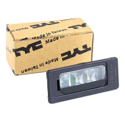 TYC Rekisterikilven Valo Molemminpuolin 15-0389-00-9 Rekisterivalo VW,SKODA,SEAT,TIGUAN (5N_),Passat Variant (365),GOLF PLUS (5M1, 521)