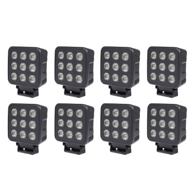 Työvalo Purelux Black Raven 50, 90W, Leveä, 8 kpl