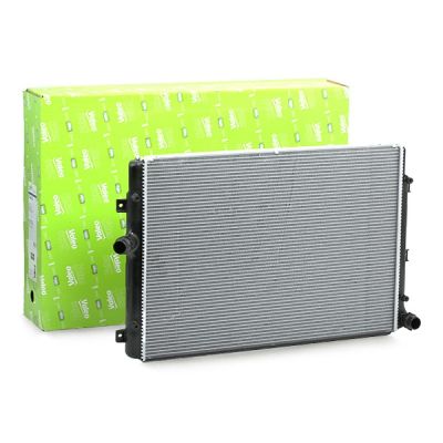 VALEO Jäähdytin Jäähdytysrivat mekaan. kiinnitetyt 734333 Syyläri,Jäähdytin,Moottorin Jäähdytys VW,AUDI,SKODA,Golf V Schrägheck (1K1)